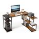 Mondeer L-vormig computerbureau