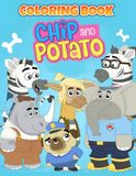 Chip and Friends Chip and Friends Coloring Book: Simple & Relaxing Po-tato Designs for Stress Relief