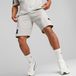 PUMA Power 9" Herren Shorts - Hellgrau, kariert - Größe XL