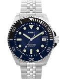 Timex TW2Y50700 Harborside Automatic Herenhorloge, 40 mm, met roestvrijstalen schakelband