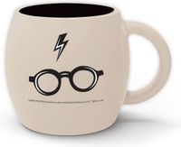 stor Harry Potter - Bliksemschicht en Bril Keramische Globe Mok - 380ml