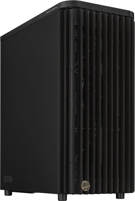 ProArt ASUS ProArt PA401 Metal Zwart USB 3.2 Mid-tower ATX Gaming Behuizing