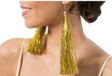 CHAKS Oorbellen Gouden Tinsels 17cm
