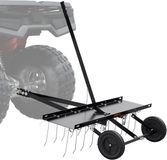 VEVOR Trekhark, 40-inch, 20 verenstalen tanden, Staal, Handmatig
