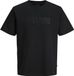 JACK&JONES JPRBLAETHAN SS BRANDING TEE Heren T-shirt Zwart XS