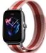 Strap-it Milanese Smartwatch band - Geschikt voor Amazfit GTS 3 - Rood/Roze