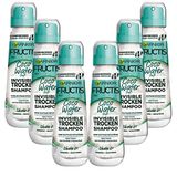 Garnier Fructis Invisible Droogshampoo voor vet en plat haar, verfrist het haar met anti-vet effect en volume boost, Coco Water, 6 x 100 ml