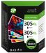HP Cartouches d'encre (2-pack) pour imprimante 305, noir, haute capacité, 750 pages