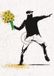 Your Decoration B.V. Kunstdruk Edition Street - Flower thrower 50x70cm