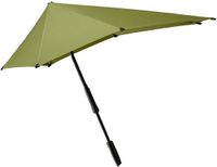 Senz Large Stick Storm Umbrella fren green