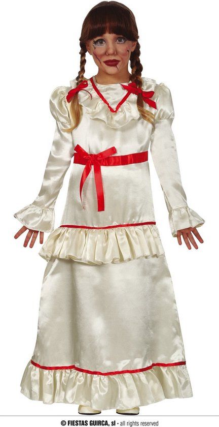 Annabelle Pop Jurk - Unisex - Zombie - Bekende personages - Kinderen - 100% Polyester - Maat: size