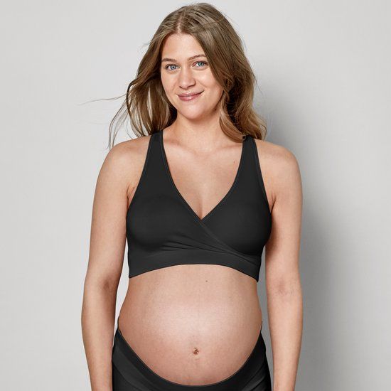 Medela Keep Cool Sleep Nacht- en Voedingsbeha - Zwart - Maat L