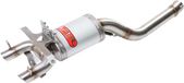 GPR Exhaust Systems Ghost Aluminium Fz6 600 Fazer S1/s2 04-13 Silencieux homologué Slip On Argent