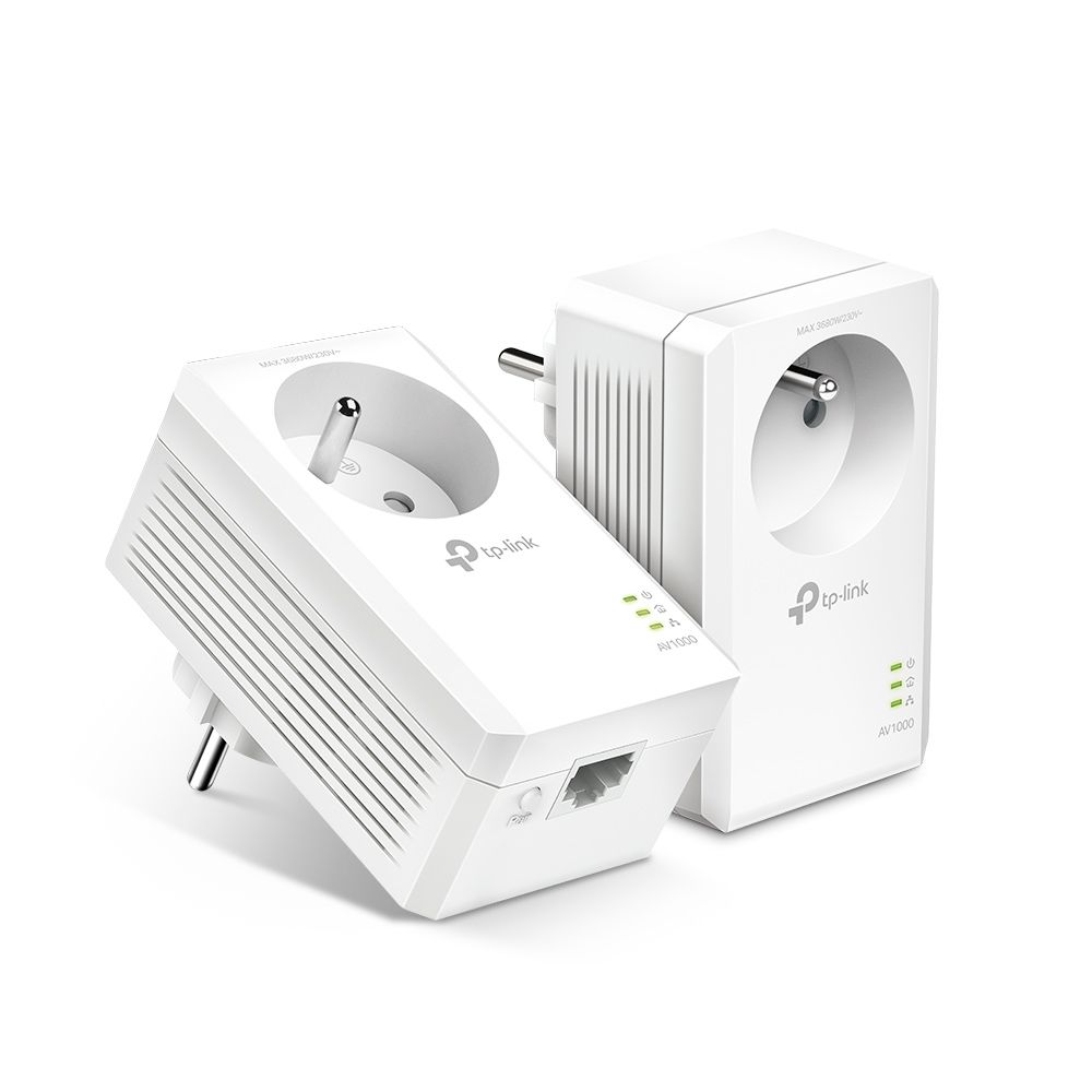 TP-Link TL-PA7017P KIT - Powerline Adapter - 1000 Mbps - 2-pack