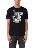 s.Oliver T-shirt met Ford® | Discovery Channel® illustraties Heren M Zwart