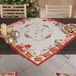 PETTI Artigiani Italiani - Kersttafelloper, tafelloper voor de kerstkeuken, tafelloper 90 x 90 cm, tafelkleed Gnomo, 100% Made in Italy