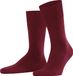FALKE ClimaWool eenkleurig wol lyocell sokken heren rood - maat 45-46