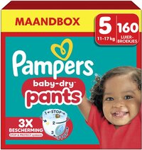 Pampers Baby-Dry Pants - Maat 5 (12-17 kg) - 160 Luierbroekjes - Maandbox