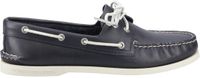 Sperry Authentiek Origineel 2 VETERS Breed | Marineblauw - FW Boat Shoes - Maat 41