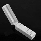 Merkloos / Sans marque Dailygoods Opbergdoos 30 Gaten Wit