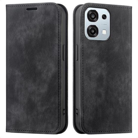 imoshion Slim Bookcase voor de Oppo A6 Pro (5G) - Zwart