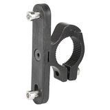 M-Wave Ada T90 adapter, voor montage van flessenhouders aan buizen, zwart, één maat