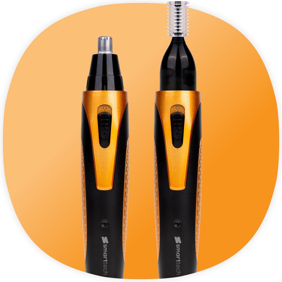 Smart-Tech Neus- en Oortrimmer - Oplaadbaar 3.0 - 2 in 1 - Zwart