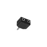 Brightium 3,5 mm stereo-audio-adapter op 2 x 3,5 mm stereo-aansluitingen