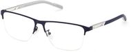 Adidas SP5048 091 Argent Métal Semi-cerclé Rectangulaire Hommes Protection UV