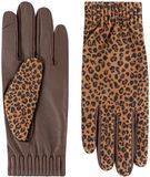 Roeckl Vingerhandschoenen 'SERENGETI TOUCH' sand / bruin / oker / donkerbruin