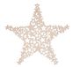 Rayher Houten ster, FSC-gecertificeerd, natuur, 21,7 cm ø, filigraan, bestaande uit vele kleine sterren, kerstdecoratie, decoratieve hanger Kerstmis