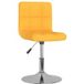 Chaises pivotantes de salle à manger chaise de cuisine lot de 4 oui tissu