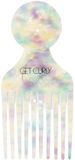 Get Curly Get Picky Comb Afro Kam Blauw/Geel/Paars/Wit