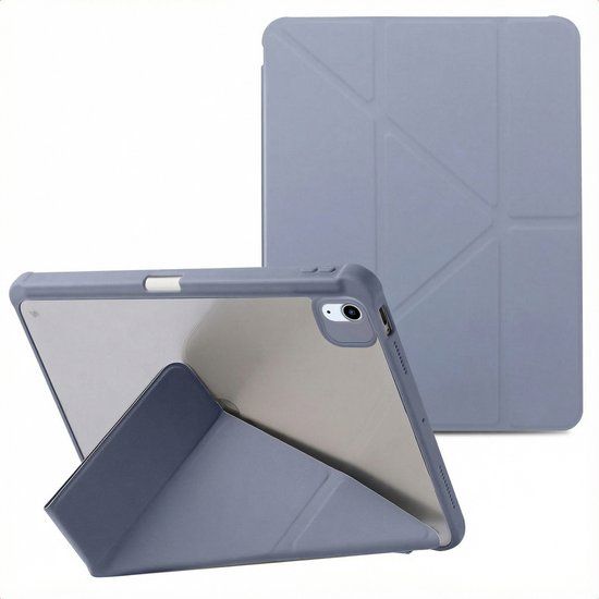 imoshion Tablet Hoes - Geschikt voor Apple iPad Pro 11 (2022) / Pro 11 (2021) / Pro 11 (2020) / Pro 11 (2018) / Air 5 (2022) / Air 4 (2020) - Bookcase - Paars