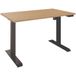 Eol Bureau rectangulaire 120x80cm réglable 4 positions mémoire Lutz 2