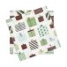 Scandi Essentials Serviette en papier Multicolore, lot de 20, 33x33 cm