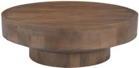 DÉJA Living Gabriel Salontafel Rond Walnoot Mangohout - Ø60x38H cm
