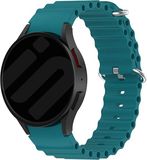 Strap-it Ocean siliconen bandje - donkergroen