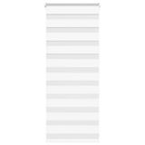 vidaXL Zebra rolgordijn 60x100 cm stofbreedte 55,9 cm polyester wit