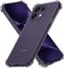 Techsuit Hoesje geschikt voor Oppo Reno16 F/FS - Shockproof Silicone Back Cover - Zwart