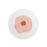 Questo Casa Ronde digitale bedrukte muismat, antislip onderkant, voor kantoor en thuis, diameter: 22 cm