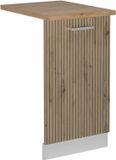 Vicco R-Line Vaatwasserfrontpaneel – 45 cm, WB Eik Artisanaal eiken