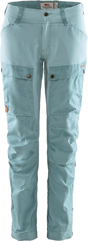 Fjällräven Keb Broek Dames, clay blue/mineral blue EU 42