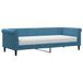 vidaXL Slaapbank met matras 80x200 cm fluweel blauw