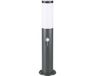 Monzana Buitenlamp – met Bewegingsensor RVS E27 - IP44 Antraciet