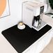 Tapis égouttoir pour machine à café et vaisselle - Antidérapant, séchage rapide, 60 x 50 cm