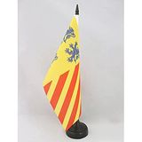 AZ FLAG Tafelvlag Provincie Limousin 21x14 cm Polyester 100D Plastic Voet