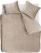 Ambiante Velvety dekbedovertrek - Tweepersoons - 200 x 200/220 cm - Zand