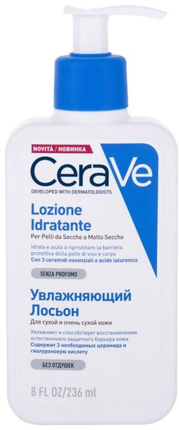 CeraVe Hydraterende Melk - 236ml - Voor Droge en Gevoelige Huid