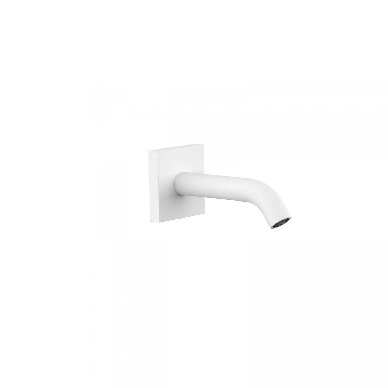 Tres Kraanhals Inbouw Uitloop 15.3 cm Mat Wit